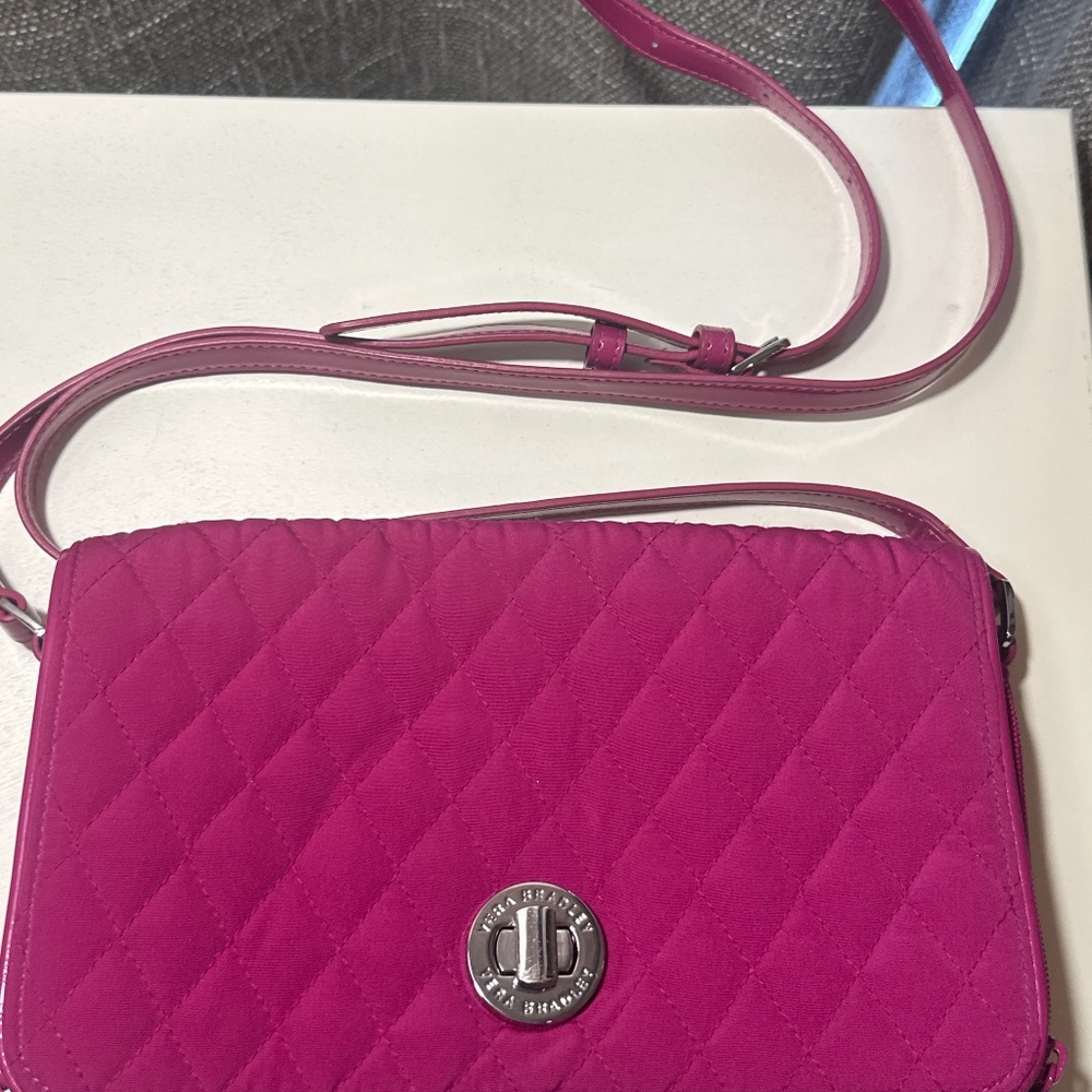 Vera Bradley Microfiber Crossbody Purse
